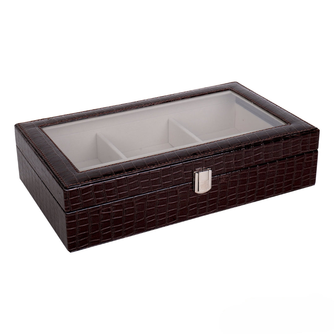 Premium 6 Slot Belt Box Glass